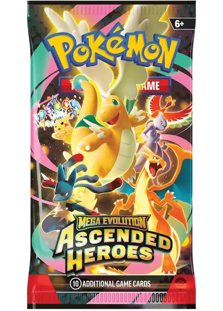 Pokémon Ascended Heroes booster pack
