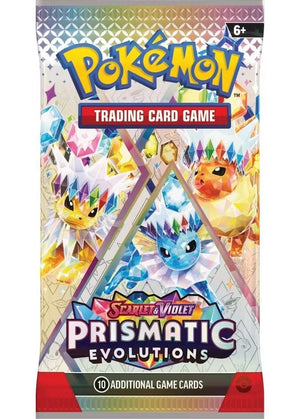 Pokémon Prismatic Evolutions booster pack