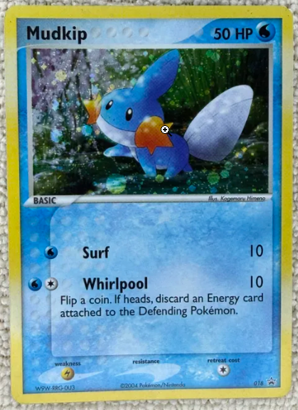 Mudkip #18 Pokémon kort fra Pokémon Promo – billede 1