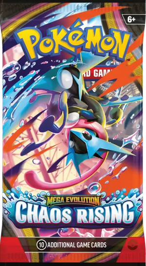 Pokémon Chaos Rising booster pack